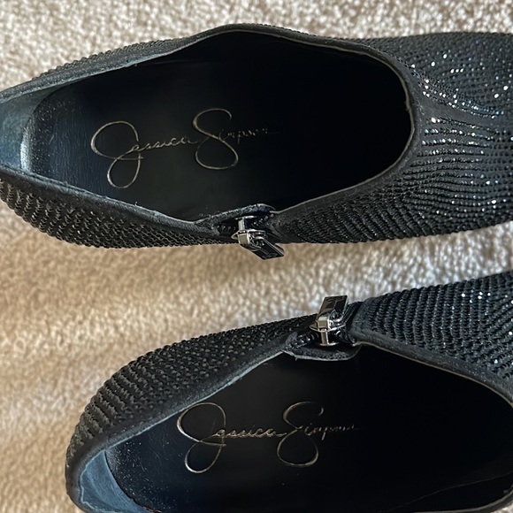 Black Jessica Simpson booties - Picture 4 of 5
